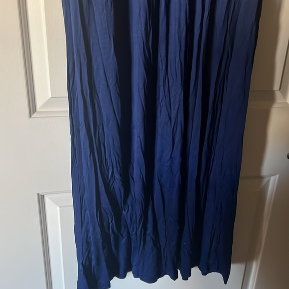 LOFT Beach Maxi Dress Cover-Up - Blue - M - Picture 4 of 7